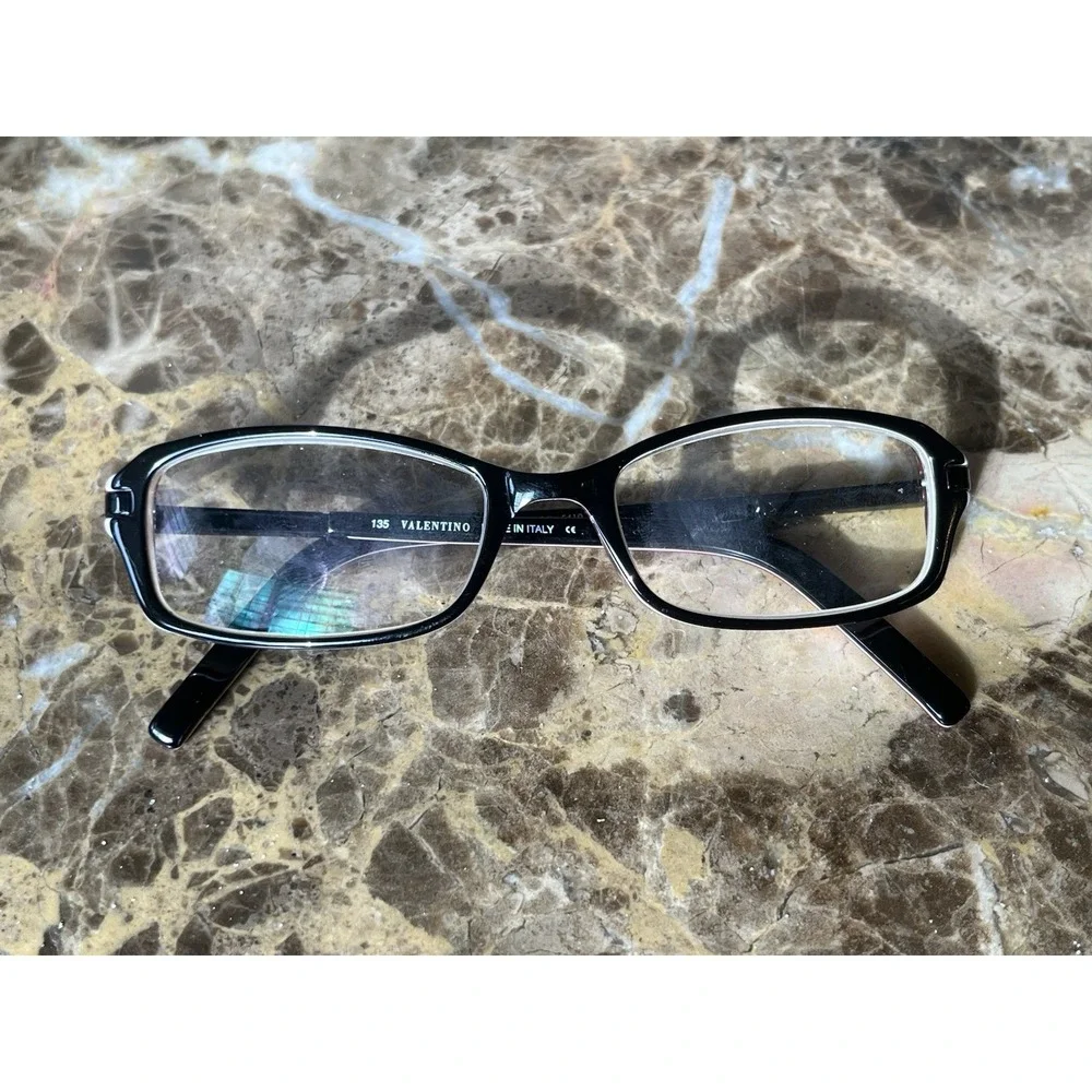 Valentino 0Q04 Black/Red  Eyeglasses 50[]15-135 5430 Frame Only